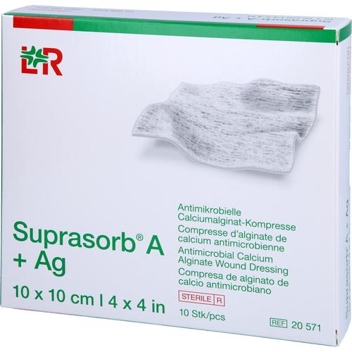 Suprasorb A+ag Antimik.cal.alginat Kompr.10x10 cm 10 St 1001 Artikel Medical bei onfy.de kaufen 19814478