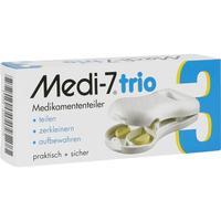 Medi-7 Trio Tablettenteiler Weiss null