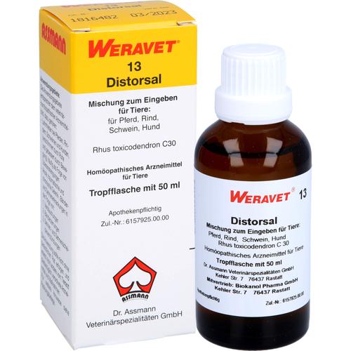 Distorsal 13 Vet 50 ml Biokanol Pharma Gmbh bei onfy.de kaufen 02538703