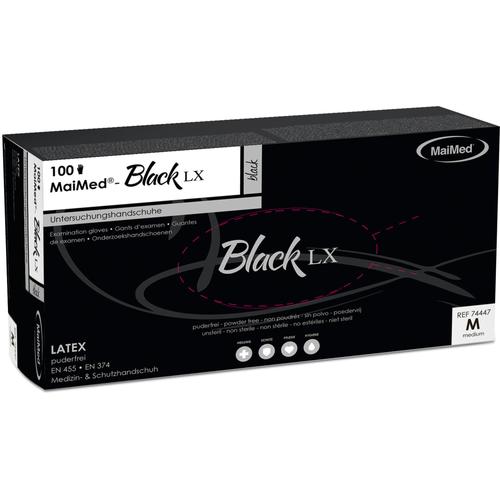 Black Lx Latex Pf Gr. M Unsteril 100 St MaiMed bei onfy.de kaufen 07796261
