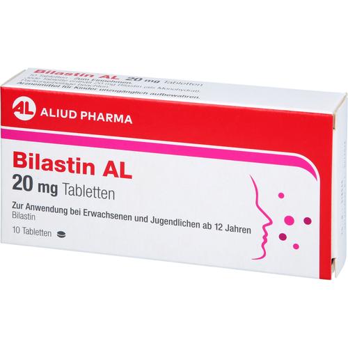 Bilastin Al 20 mg Tabletten 10 St ALIUD Pharma bei onfy.de kaufen 19752889