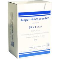 Augenkompressen 5.8x7cm Steril null