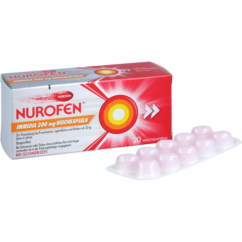 Nurofen Immedia 200 mg Weichkapseln 20 St Reckitt Benckiser Deutschland bei onfy.de kaufen 19847070