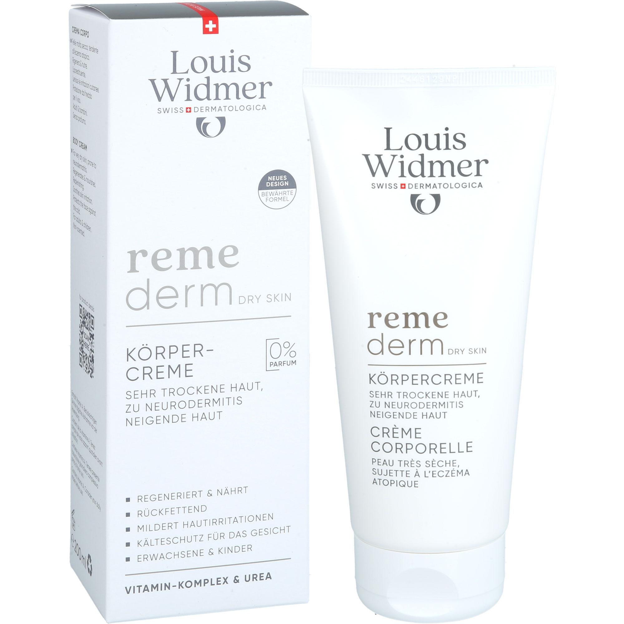 Widmer Remederm Dry Skin Koerpercreme Op 200 ml LOUIS WIDMER bei onfy.de kaufen 19345026