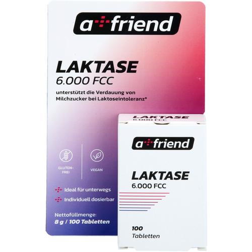 A Friend Laktase 6.000 Fcc bei Laktoseintoleranz 100 St MedGoNET bei onfy.de kaufen 19495292