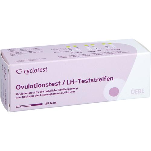 Cyclotest Ovulationstest Lh-Teststreifen 25 St Uebe Medical bei onfy.de kaufen 17859850