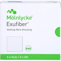 Exufiber 5x5 cm Gel-Faserverband null