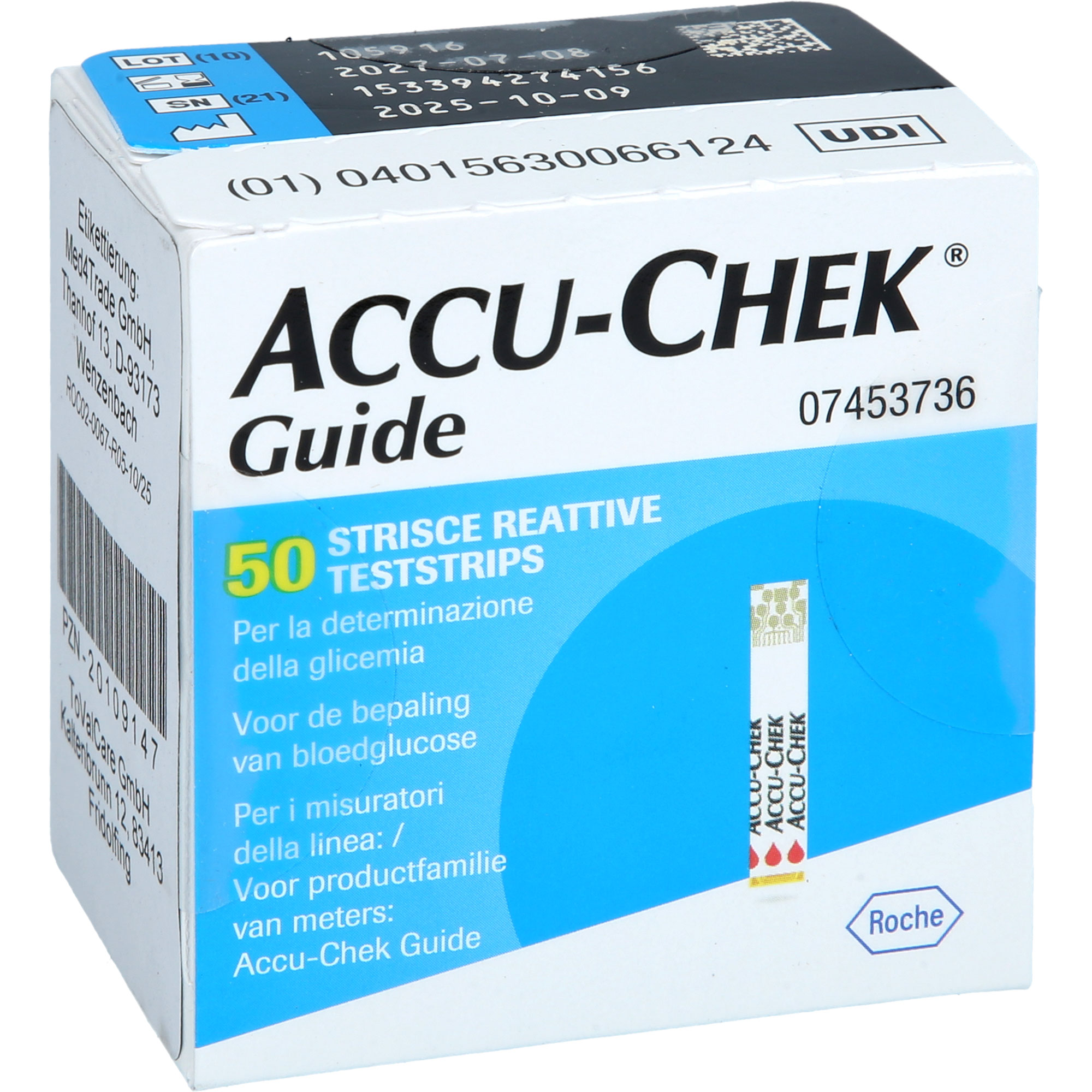 Accu-Chek Guide Teststreifen 1x50 St ToValCare bei onfy.de kaufen 20109147