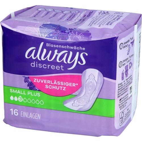 Always Discreet Inkontinenz Small Plus 16 St Halajot Einkaufs OHG bei onfy.de kaufen 11642753