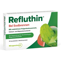 Refluthin bei Sodbrennen Kautabletten Minze