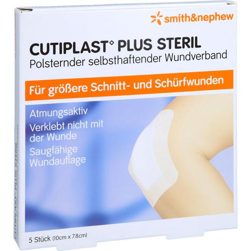 Cutiplast Plus Steril 7.8x10 cm Verband 5 St EurimPharm Arzneimittel bei onfy.de kaufen 18363068