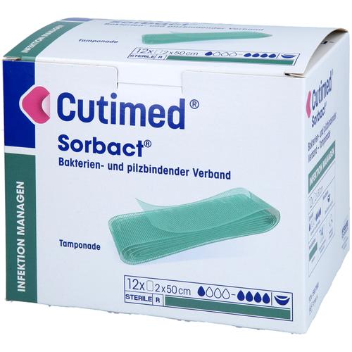 Cutimed Sorbact Tamponaden 2x50 cm 12 St Acti Medi bei onfy.de kaufen 19347315