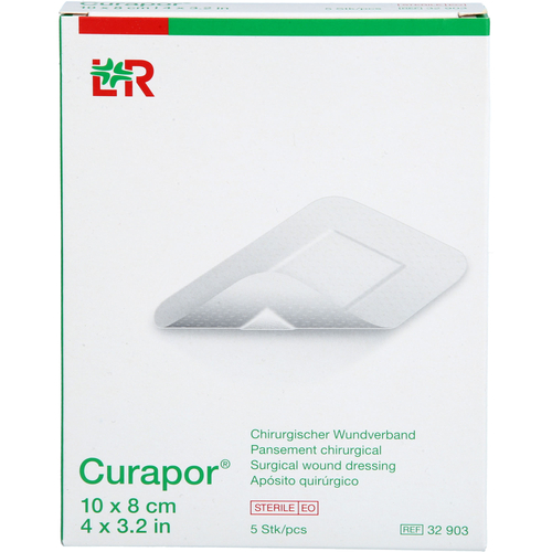 Curapor Wundverband Steril Chirurgisch 8x10 cm 5 St EurimPharm Arzneimittel bei onfy.de kaufen 19909871