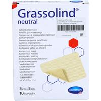 Grassolind Salbenkompressen 5x5 cm Steril null