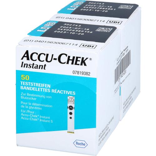 Accu-Chek Instant Teststreifen 2x50 St B2B Medical bei onfy.de kaufen 19266031