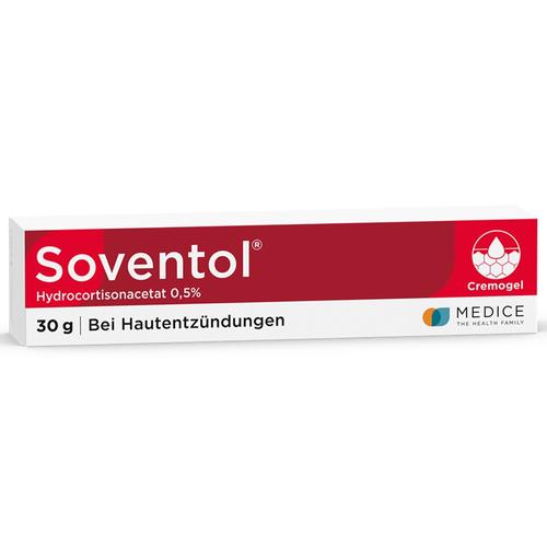 Soventol HydroCortisonACETAT 0.5% Hautentzündungen 30 g MEDICE Arzneimittel Pütter bei onfy.de kaufen 10714367