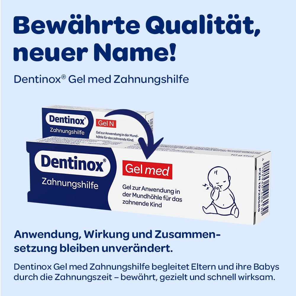 Dentinox Gel Med Zahnungshilfe 10 g Dentinox Gesellschaft für pharmazeutische Präparate bei onfy.de kaufen 19728589