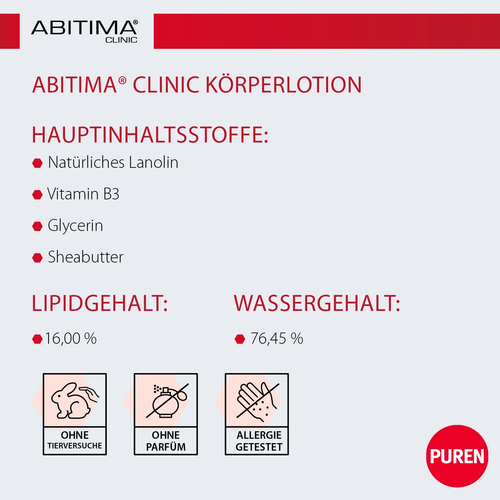 Abitima Clinic Körperlotion 200 ml PUREN Pharma bei onfy.de kaufen 06812466