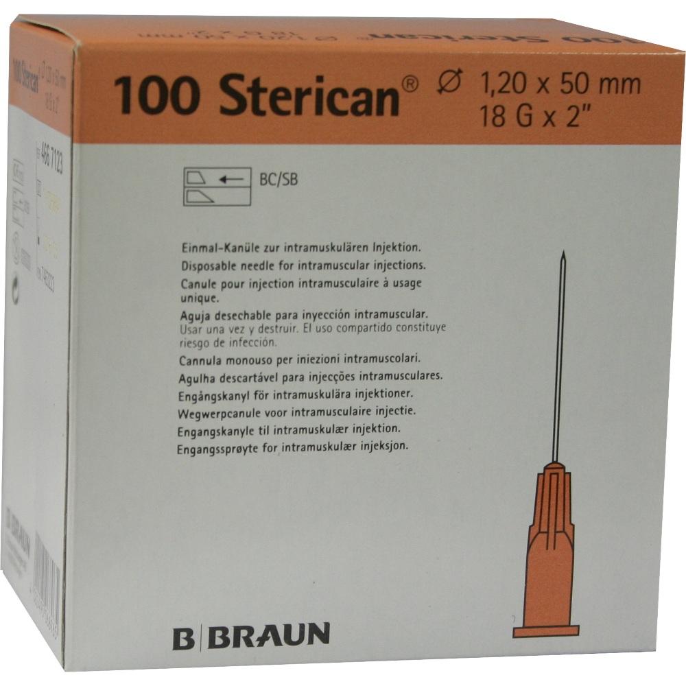 Sterican 18Gx2 Kanülen 1.2x50Mm