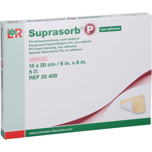 Suprasorb P Pu-Schaumv.nichtklebend 15x20 cm 5 St Lohmann & Rauscher bei onfy.de kaufen 18001081