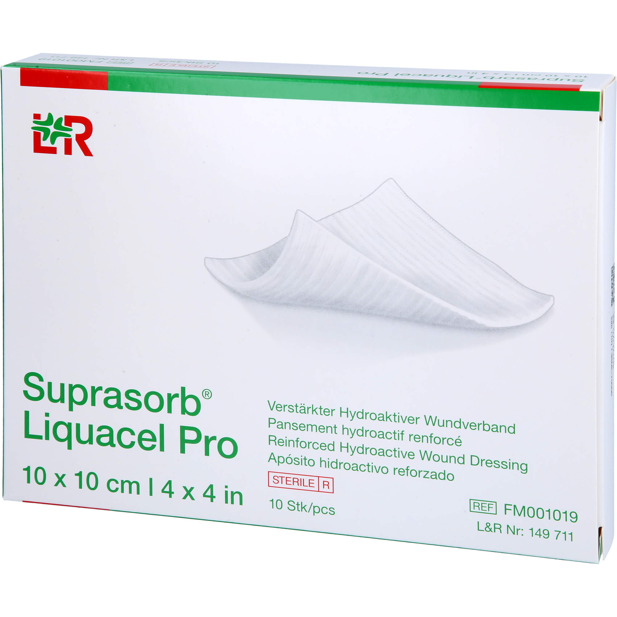 Suprasorb Liquacel pro 10x10 cm Kompressen 10 St kohlpharma bei onfy.de kaufen 19289285