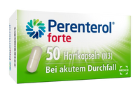 Perenterol forte bei akutem Durchfall & zur Vorbeugung null