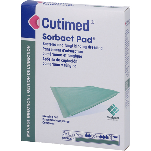 Cutimed Sorbact Pad 7x9 cm 5 St B2B Medical bei onfy.de kaufen 20114088