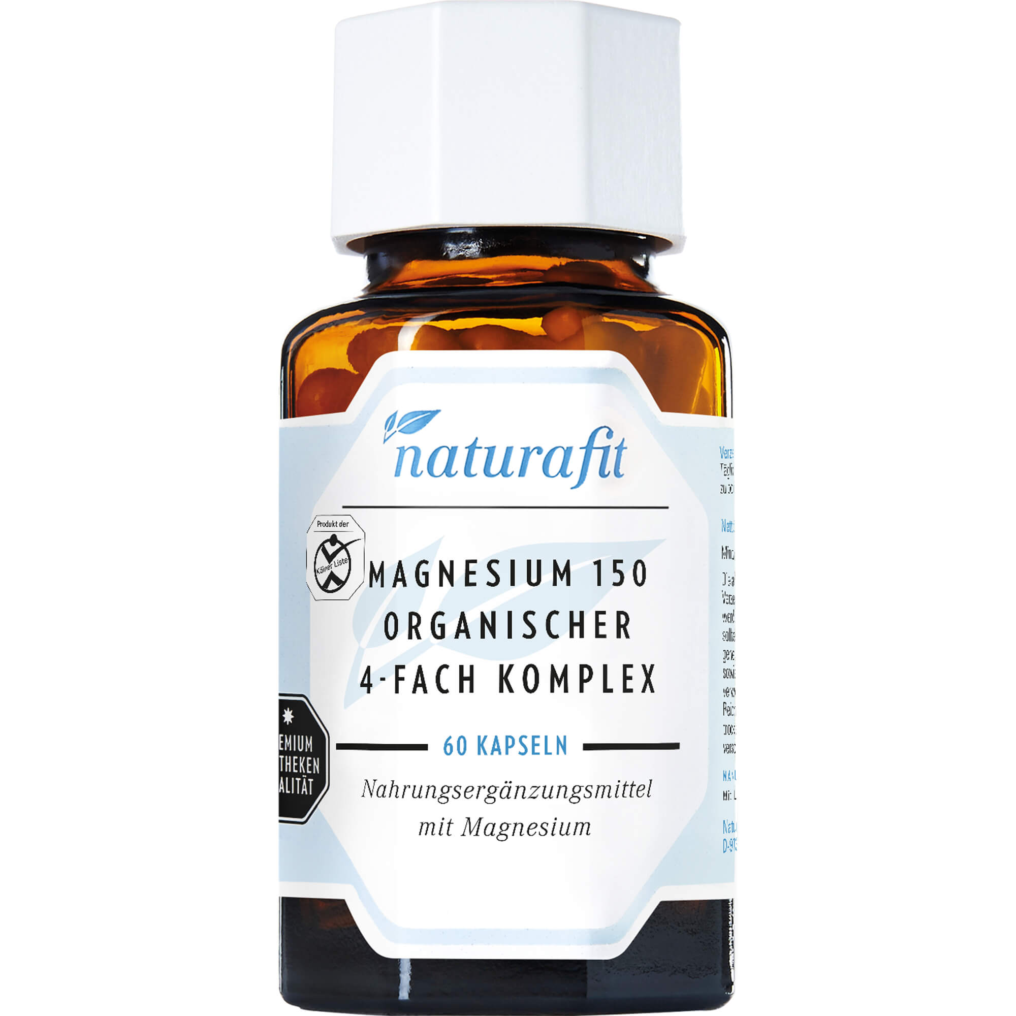 Naturafit Magnesium 150 Organischer 4-Fach Komplex null