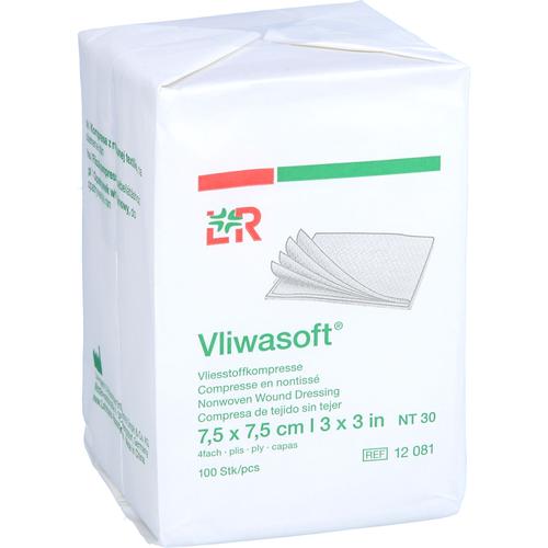 Vliwasoft Vlieskompressen Unsteril 7.5x7.5 cm 4L. 100 St Crosp Medical bei onfy.de kaufen 19377196