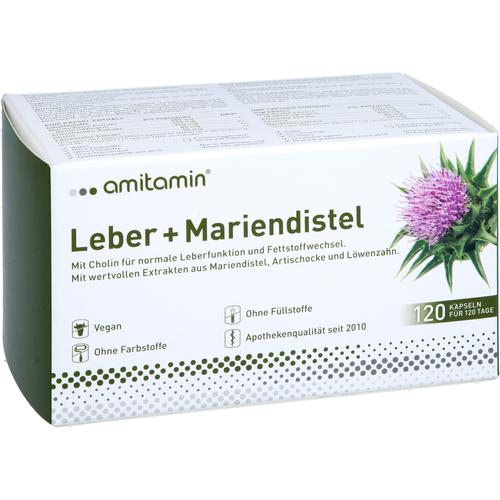 Amitamin Mariendistel + Leber 120 St Active Bio Life Science bei onfy.de kaufen 17853830