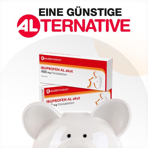 Ibuprofen Al Akut 400mg Filmtabletten 20 St ALIUD Pharma bei onfy.de kaufen 05020875