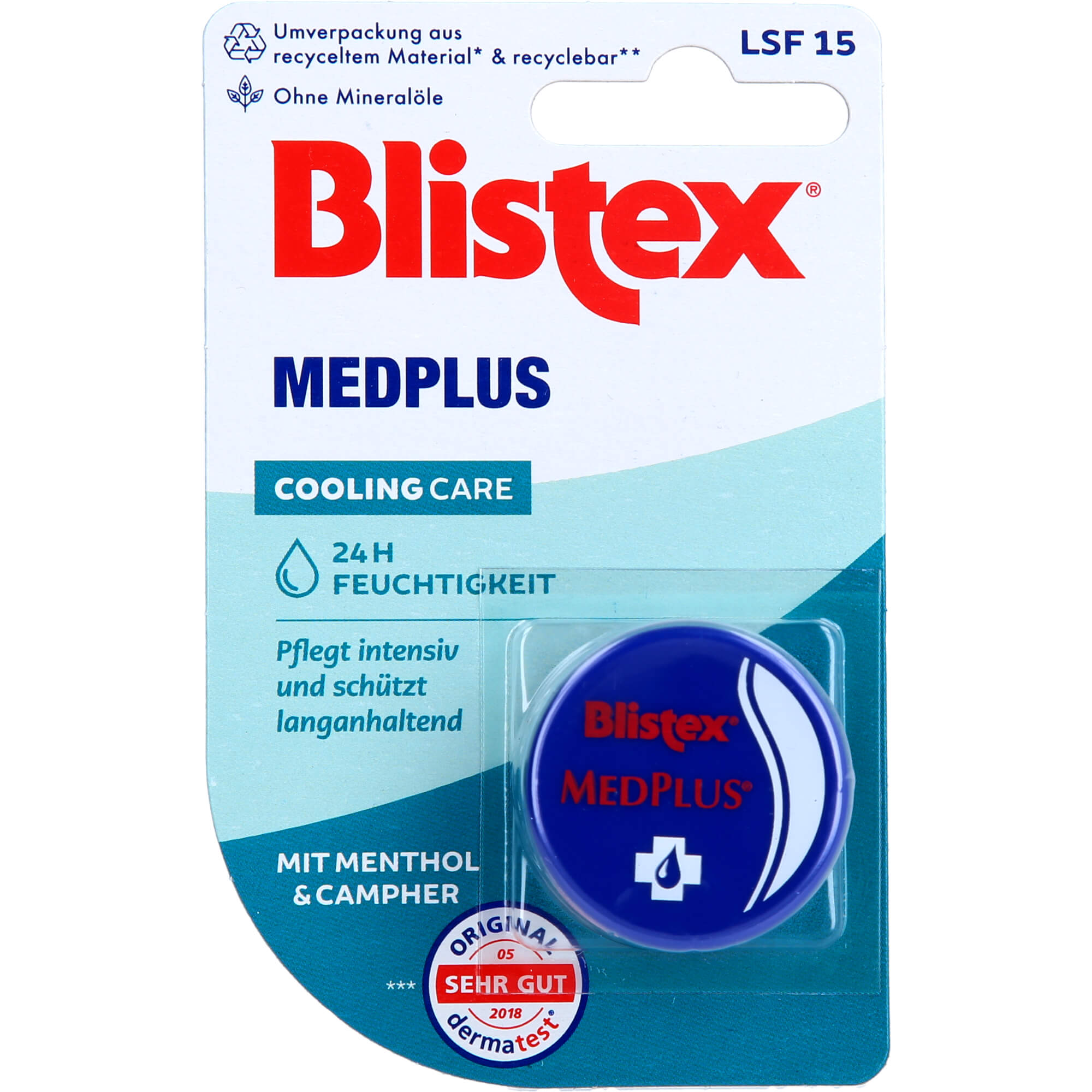 Blistex Medplus Tiegel ohne Mineralöl null