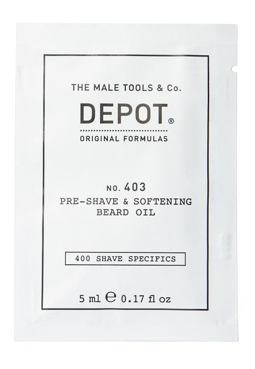 Depot No. 403 Pre-Shave and Softening Beard Oil 5 ml Depot bei onfy.de kaufen 8032274060956