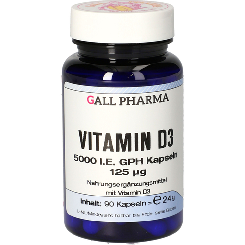 Vitamin D3 125Mcg Gph Kapseln 90 St Hecht-Pharma bei onfy.de kaufen 11658240