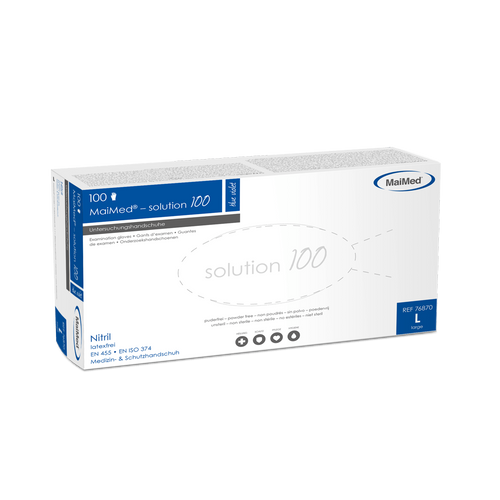 Maimed-Solution100 Blue Violet Gr. L Nitril Pf 100 St MaiMed bei onfy.de kaufen 11302750