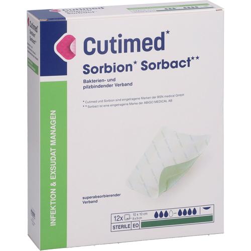 Cutimed Sorbion Sorbact Wundauflage 10x10 cm 12 St kohlpharma bei onfy.de kaufen 17931547
