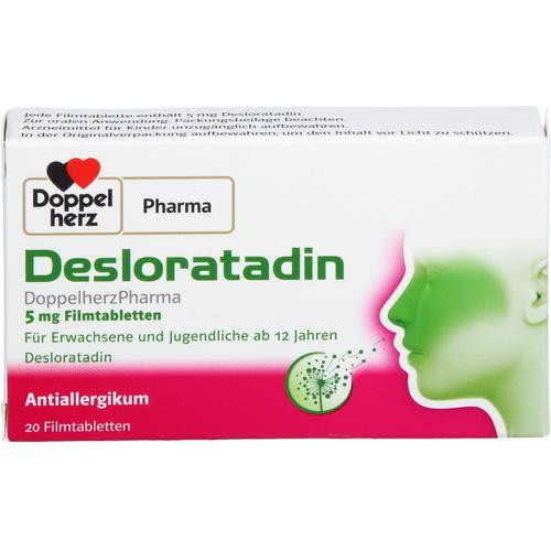 Desloratadin Doppelherzpharma 5 mg 20 St Queisser Pharma bei onfy.de kaufen 18677200