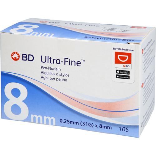 Bd Ultra-Fine Pen-Nadeln 8 Mm 31 G 0.25 Mm 105 St ToValCare bei onfy.de kaufen 20059283