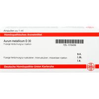 Aurum Metallicum D30 Ampullen null
