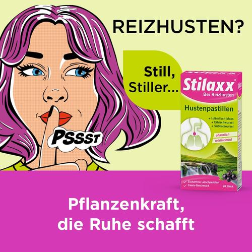 Stilaxx Hustenpastillen bei Reizhusten 28 St MEDICE Arzneimittel Pütter bei onfy.de kaufen 14447325
