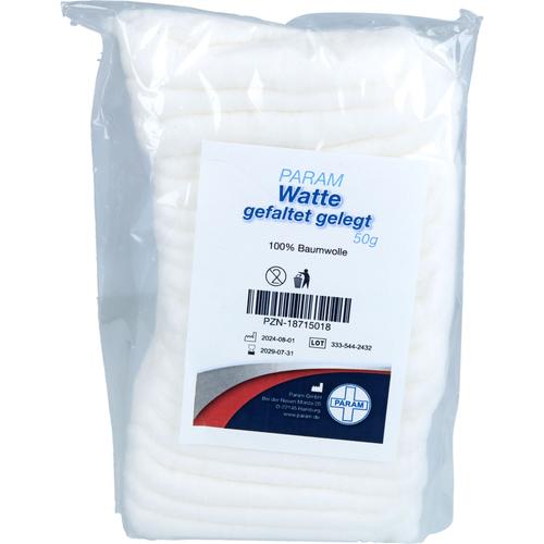 Watte Gefaltet Gelegt 100% Baumwolle 50 g Param bei onfy.de kaufen 18715018