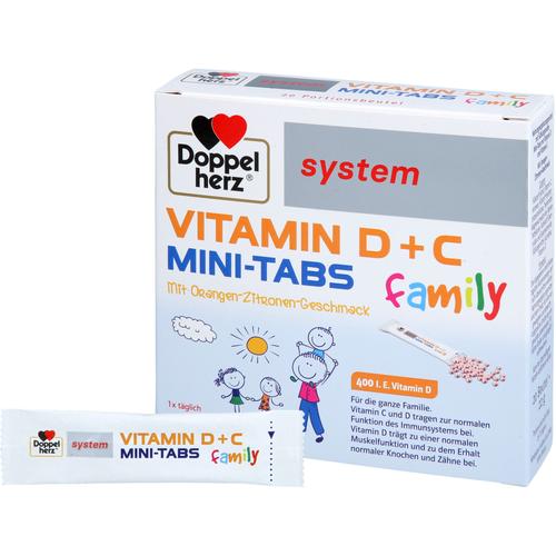 Doppelherz Vitamin D + C Mini-Tabs Family System 20 St Queisser Pharma bei onfy.de kaufen 19406785