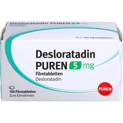 Desloratadin Puren 5 mg Filmtabletten 100 St PUREN Pharma bei onfy.de kaufen 13359234