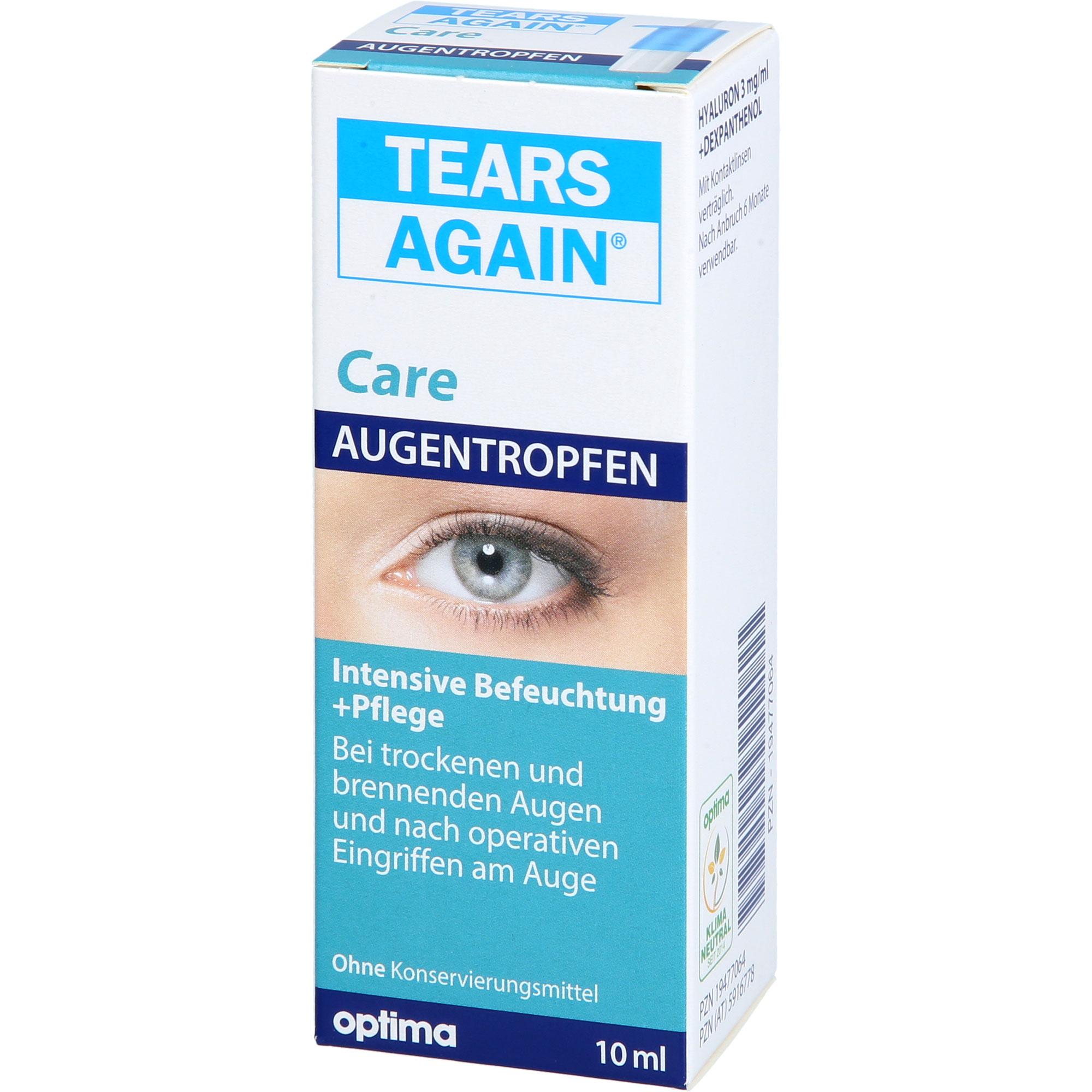 Tears Again Care Augentropfen 10 ml OPTIMA Pharmazeutische bei onfy.de kaufen 19477064