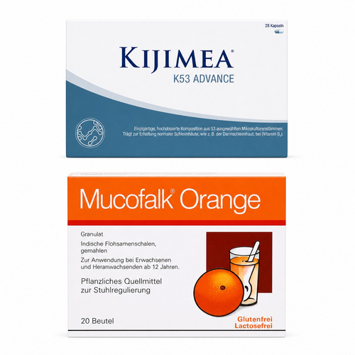 Kijimea K53 Advance 28 St + Mucofalk Orange 20 St bei onfy.de kaufen 02000000000442