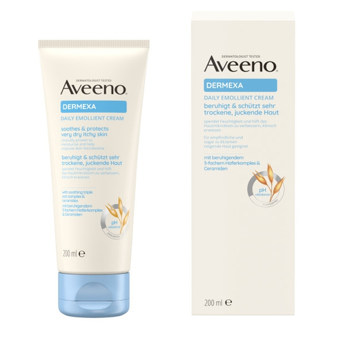 Aveeno Dermexa Emollientien Creme 200 ml Kenvue Germany GmbH (OTC) bei onfy.de kaufen 19342861