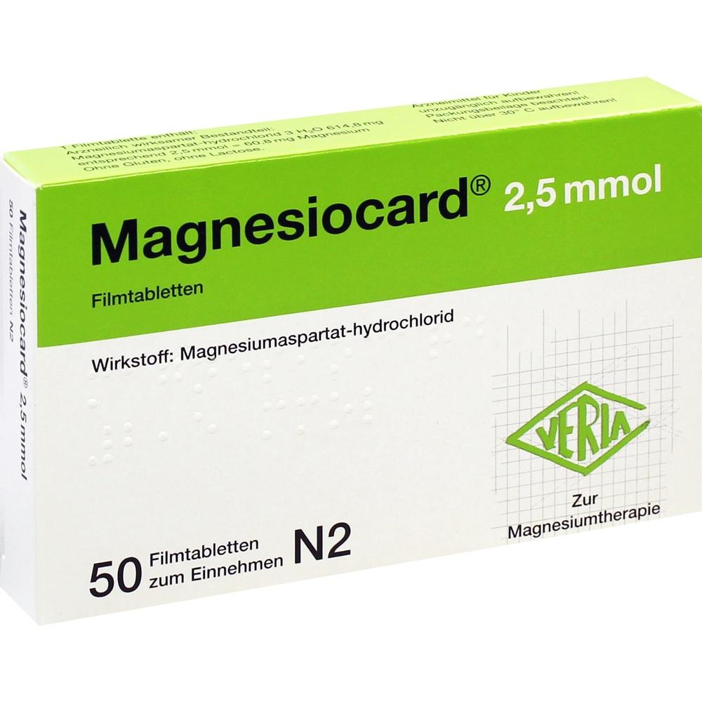 Magnesiocard 2.5Mmol null