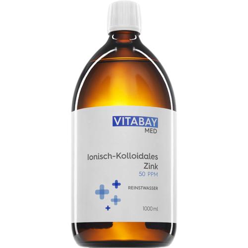 Kolloidales Zink 50 Ppm Reinheitsstufe 99.99 % 1000 ml Vitabay CV bei onfy.de kaufen 18209077