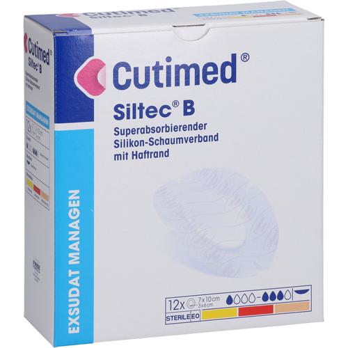 Cutimed Siltec B Schaumverb.7x10 cm Oval 12 St Docpharm bei onfy.de kaufen 19809365