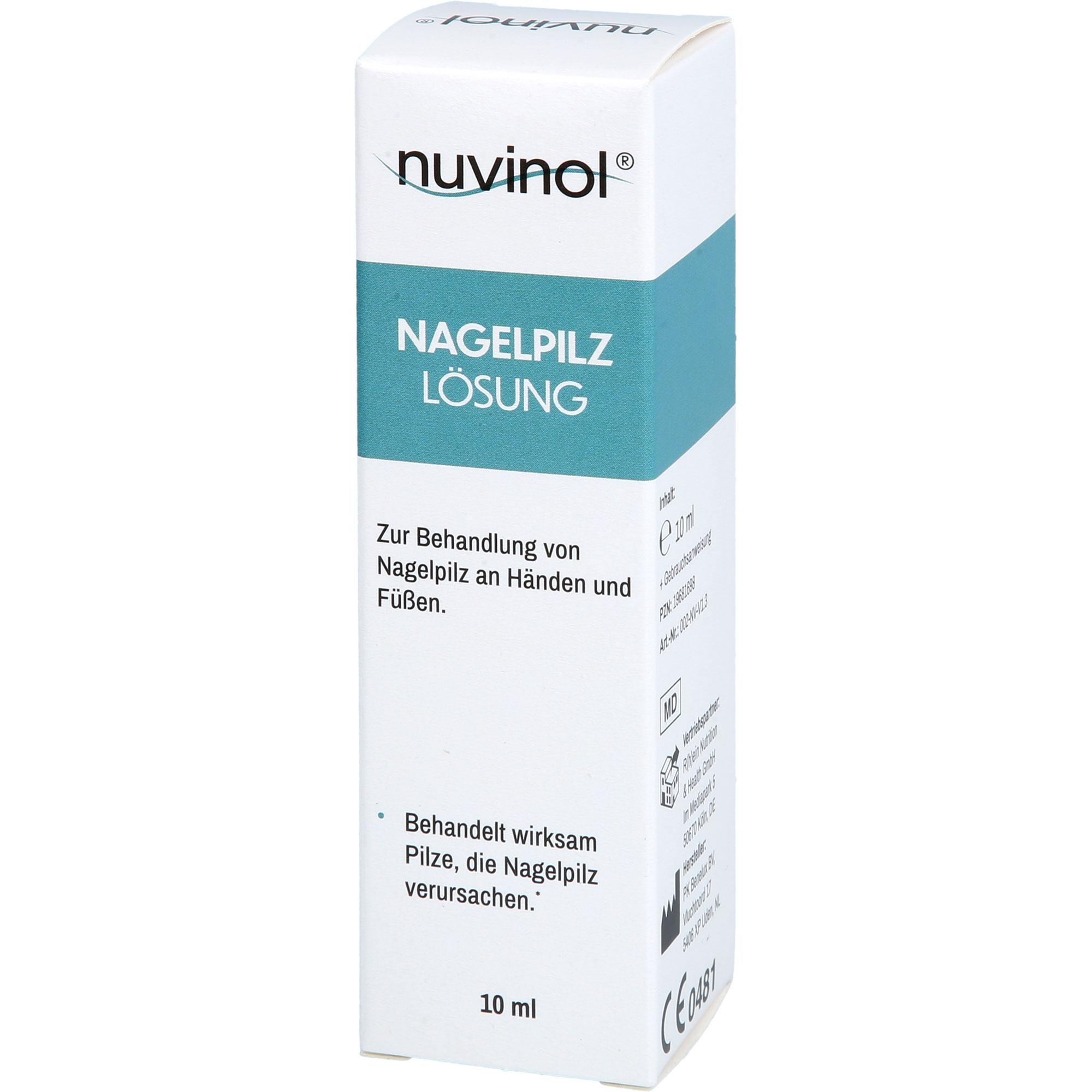Nuvinol Nagelpilz Lösung 10 ml R(h)ein Nutrition & Health bei onfy.de kaufen 19681698